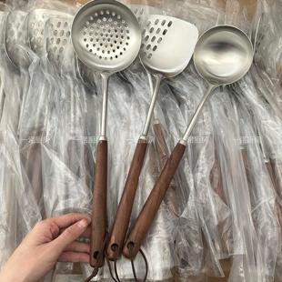 304不锈钢锅铲炒勺长柄加厚炒菜铲家用厨具锅铲 一诺厨房山姆同款