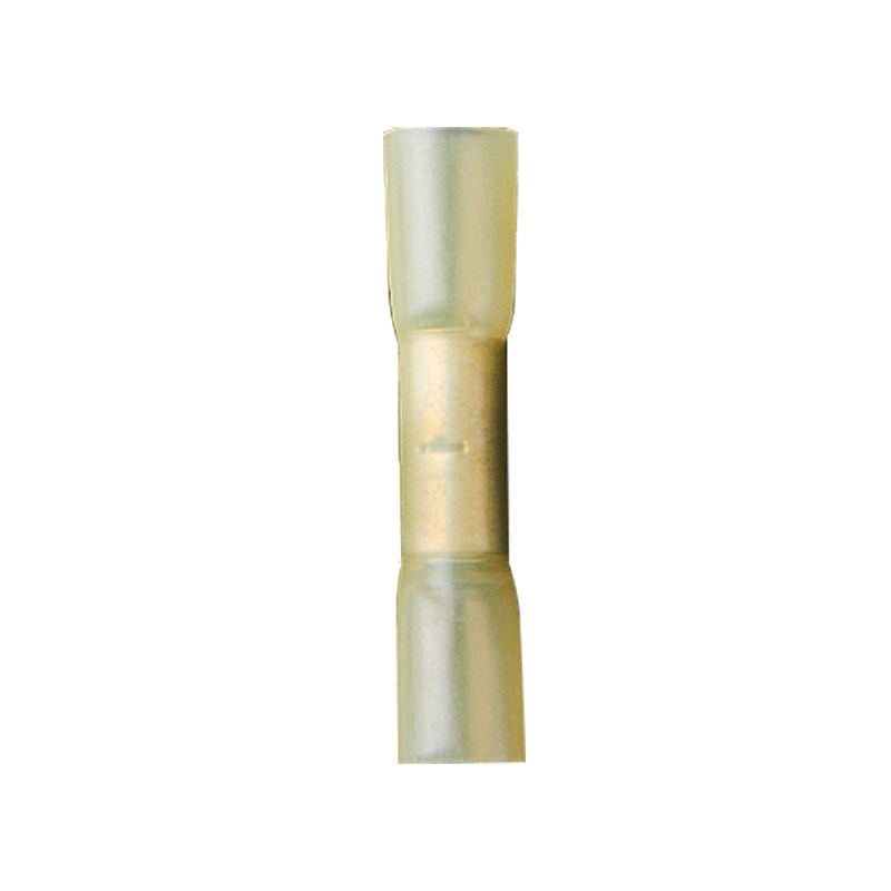 电线连接器防水对接线端子铜热缩管端子防水带胶接线器