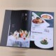 印刷定制日韩创意精装 菜单菜谱本设计制作活页皮面铜钉餐牌