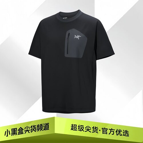 ARC'TERYX始祖鸟 Konseal 品牌logo印花透气短袖T恤 男款多色可选