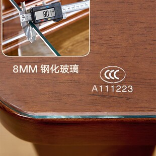 钢化玻璃桌面定制长方形玻璃板台面无味餐桌垫茶几垫耐温