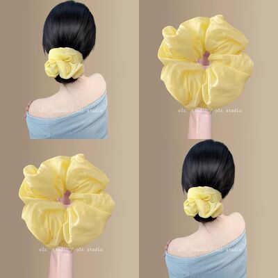 韩系清新大肠发圈头绳新款扎头发