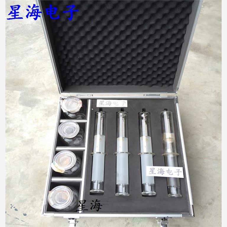 100ml注射器/500ml广口瓶组合取样箱 4只针筒磨口怕组合油杯箱