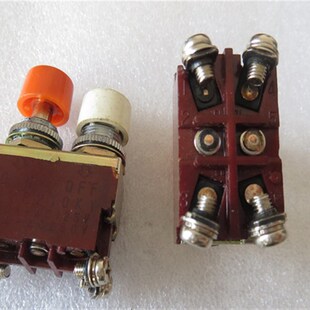 S2P210KY库存进口日本富士通FUJISOKU按钮开关4脚切换开关6A250V