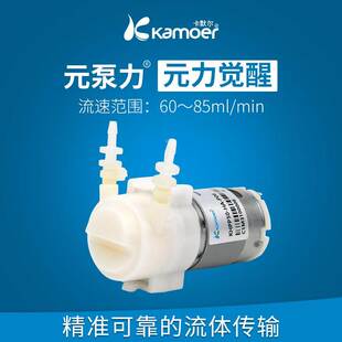 卡默尔蠕动泵12v微型水泵配件自吸泵迷你循环小泵小型电动抽水泵