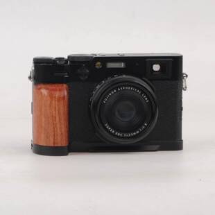 富士X-100VI手柄FUJIX100VI手柄实木手柄x100六代专用