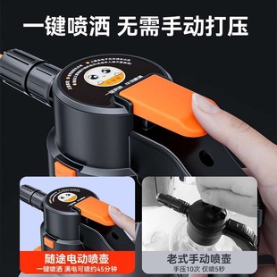 电动洗车泡沫喷壶家用洗车液打泡沫高压pa壶工具全套增压加压