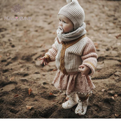 丹麦Mushie防丢奶嘴夹安抚奶嘴链宝宝婴儿满月周岁礼物 Ins风串珠