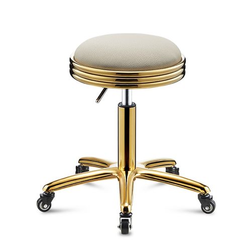 美容凳美发店大工凳旋转升降多功能不锈钢理发店剪发椅防卡发凳子