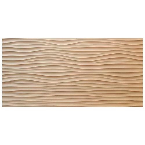 波浪板装饰板半圆柱PVC室内实木密度板造型板背景墙面雕刻浮雕板