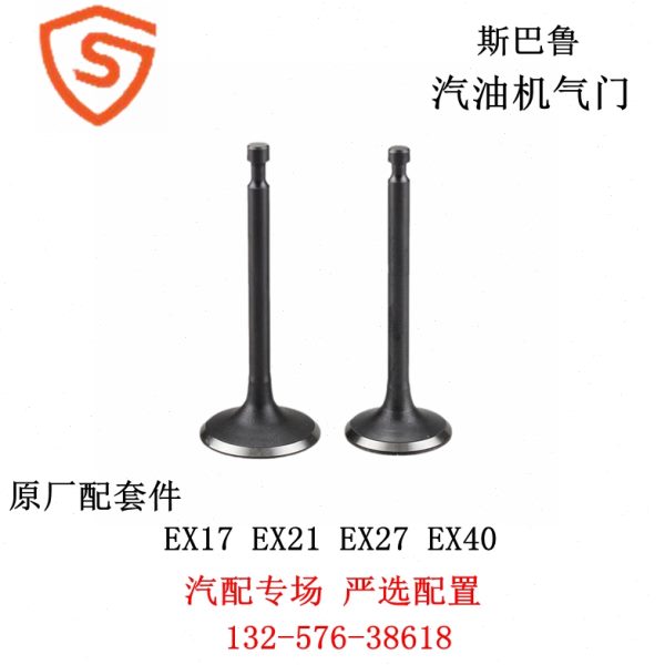 原装斯巴鲁汽油机配件EX13 EX17 EX21 EX27 EX40气门进排气门油封