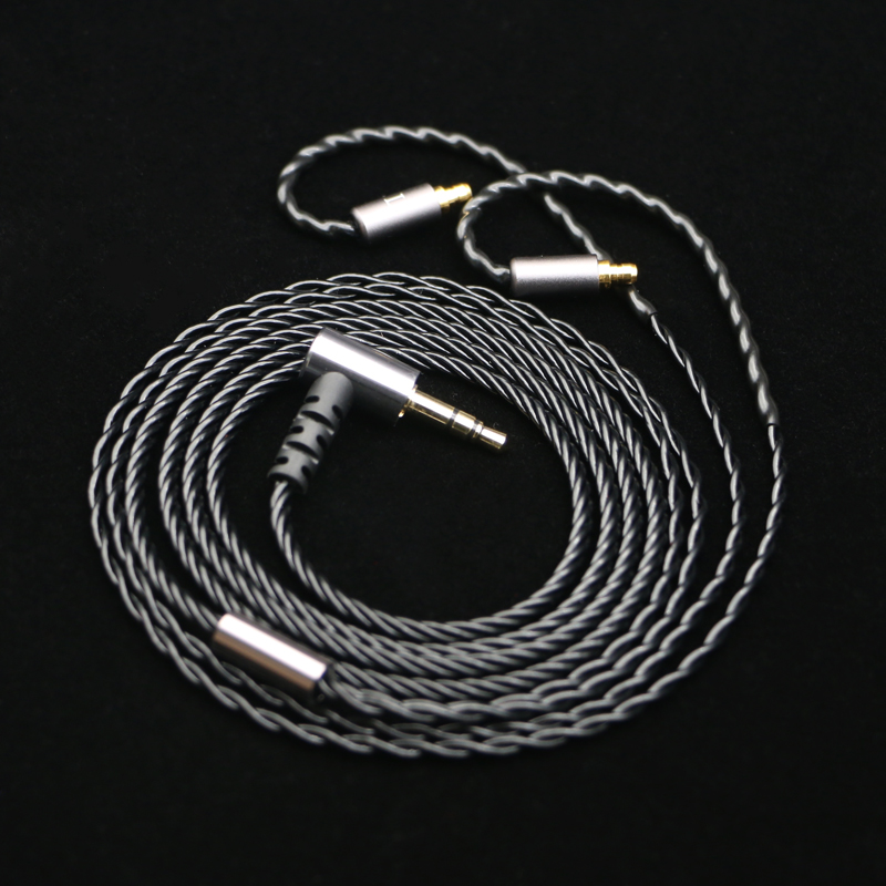 适用于森海ie100pro ie400pro ie500pro耳机升级线带麦单晶铜镀银