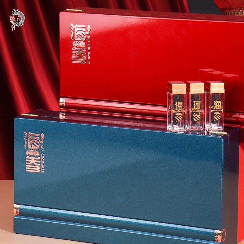 海参包装盒礼品盒高档钢琴烤漆木盒20瓶淡干辽参海参礼盒包装空盒,包装,礼品盒,淘宝优惠券,粉丝福利购,淘宝优惠卷