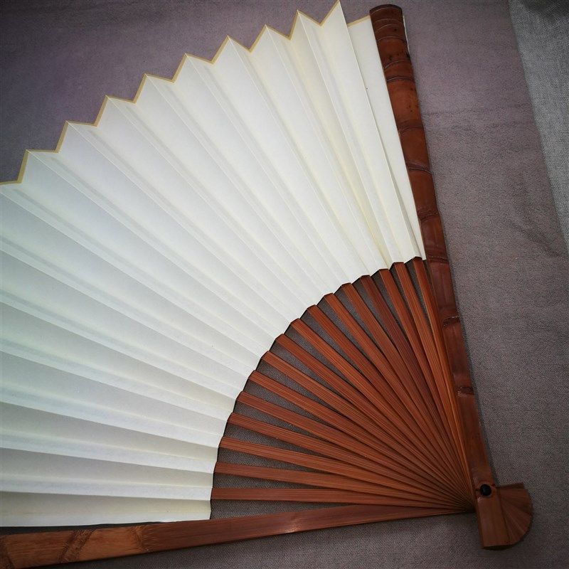 老料十三太保十3节罗汉竹扇子折扇9.5寸 包邮苏工文玩收藏送礼品