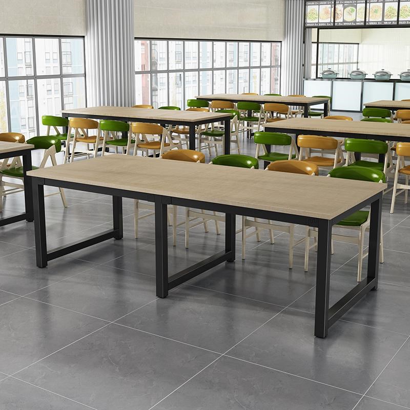 加厚铁艺桌腿支架办公桌腿书桌电脑桌架金属桌脚支撑架子会议桌腿