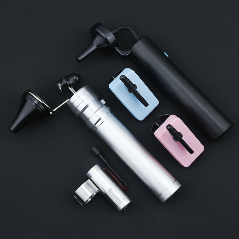 专业采耳手握灯充电拇指灯可视掏耳朵挖耳勺手指高亮手灯工具套装