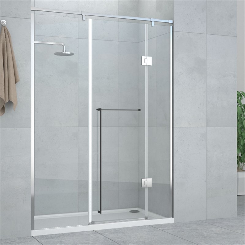 淋浴房浴室玻璃门不锈钢实芯头304特长加长L型细条枪灰哑黑拉手