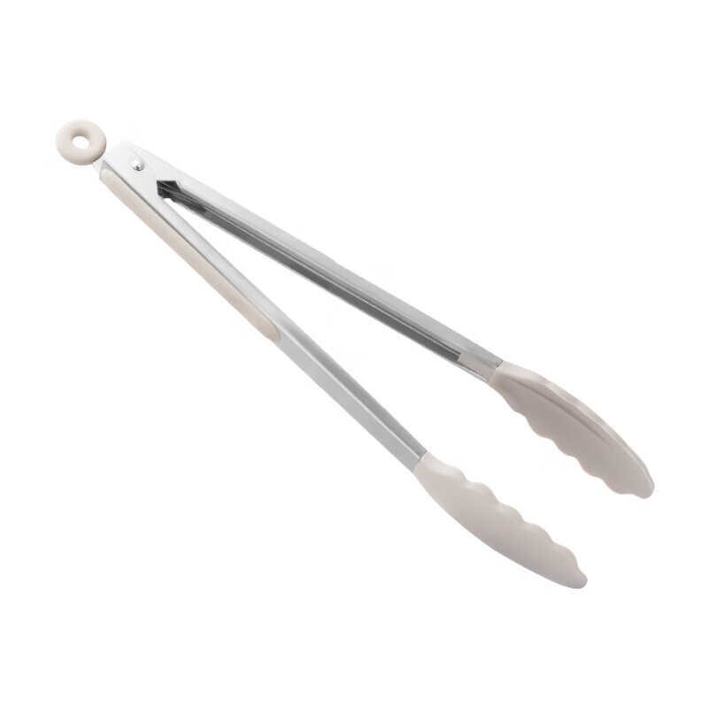 美珑美利硅胶食物夹耐高温 硅胶夹 烤肉夹烘焙面包煎牛排防烫夹子