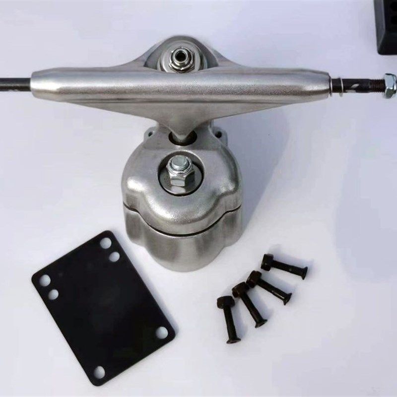 陆地冲浪板桥架支架滑板桥可转向支架专业免蹬脚弹簧桥S6S5cx4