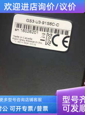 议价FLIR PTGREY灰点 GS3-U3-91S6C-C GS3-U3-91S6M-C工业相机