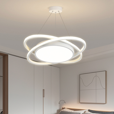 餐厅吊灯简约现代客厅主卧室饭厅餐桌吧台灯入户玄关2025新款灯具