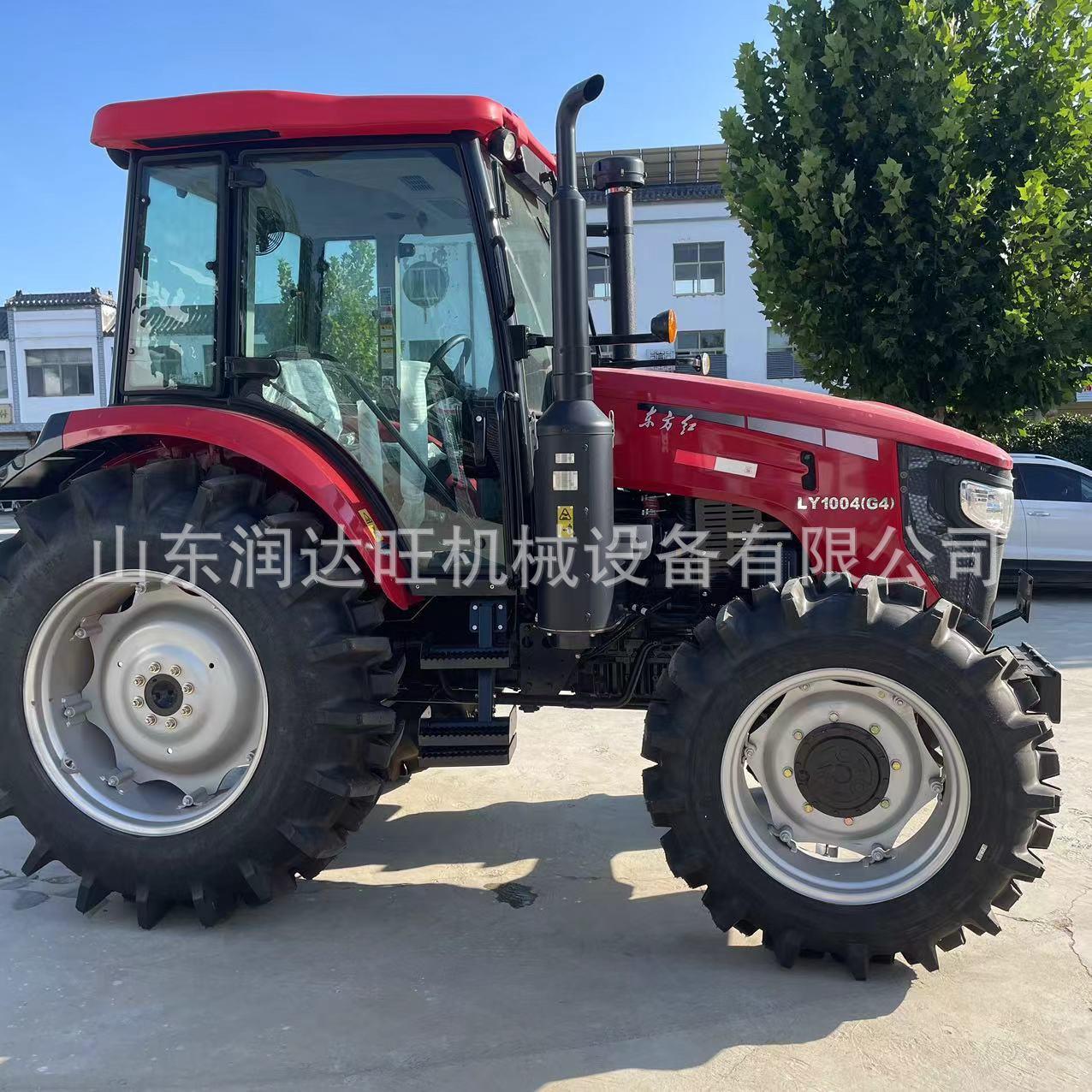 东方红1004/1204农用四轮拖拉机 国四新款柴油犁地旋耕机