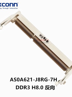 Foxconn富士康AS0A621-J8RG-7H原装 DDR3 REV反向H8.0内存卡插槽