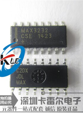 MAX3232CSE+ 芯片 收发器 RS-232  SOP-16 全新原装假一赔十
