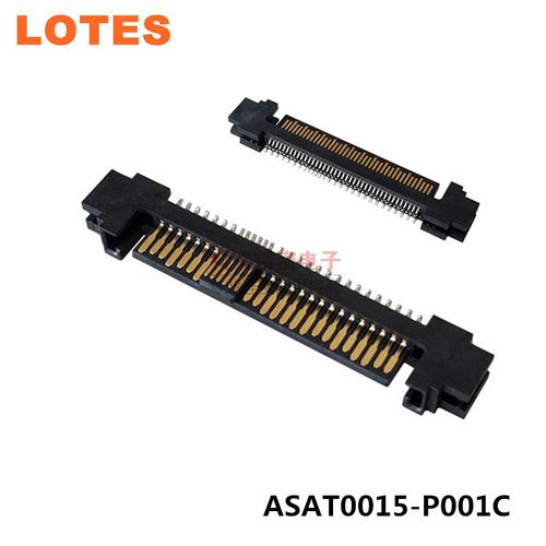 订:LOTES原装U.2 SFF-8639夹板式ASAT0015-P001C 公头90个/盒起订