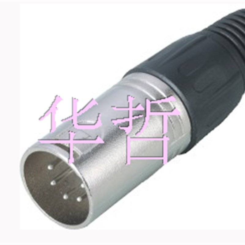瑞式五芯卡侬头YS136N平衡XLR卡侬母插头话筒插调音台卡农公
