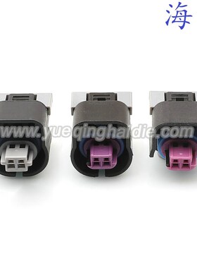 15335987 适用别克凸轮轴进气排气电磁阀2P插头15336004/15490464