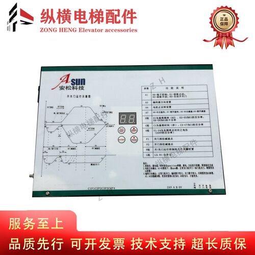 安松科技电梯门机变频器展鹏同款 VVVF SUN门机控制器 全新原装