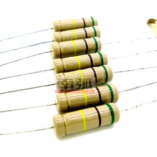 逆变氩弧焊焊机高压引弧板电阻5W 5W510K碳膜电阻大功率电阻510K