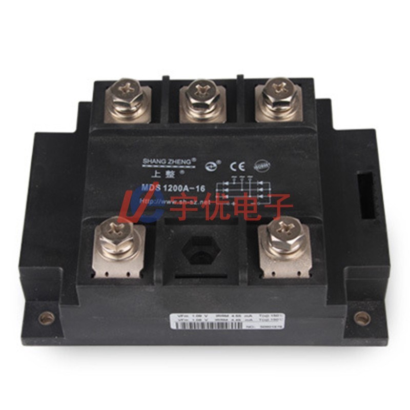 MDS1200A-16上整三相整流桥模块整流模块MDS1200A1600V桥堆整流器