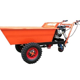 小型农用果园工地户外自卸搬运转运轮式履带式爬山汽油柴油运输车