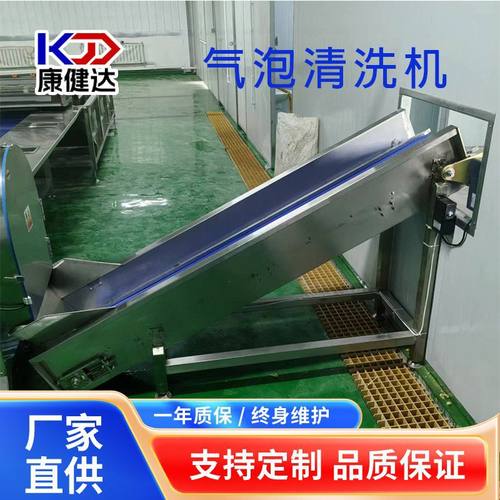 气泡清洗机商用果蔬清洗机 高压喷淋鼓泡海鲜洗菜不锈钢清洗设备
