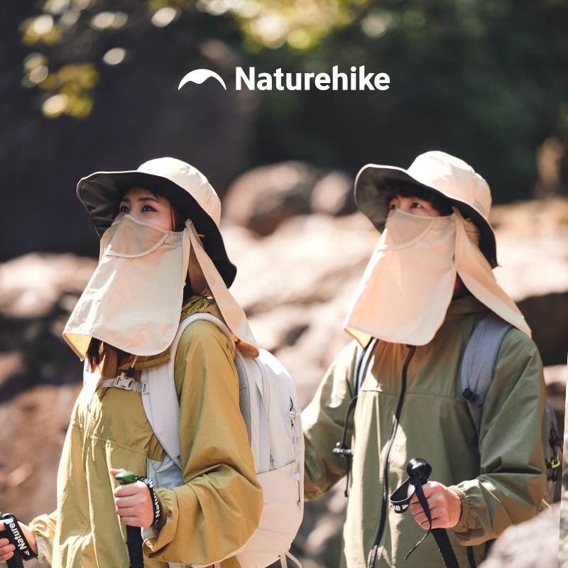 挪客徒渔夫帽遮脸面罩防紫外线