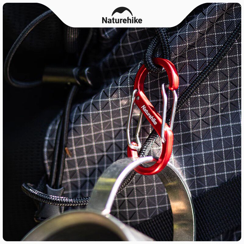 挪客S型铝合金挂扣户外登山扣