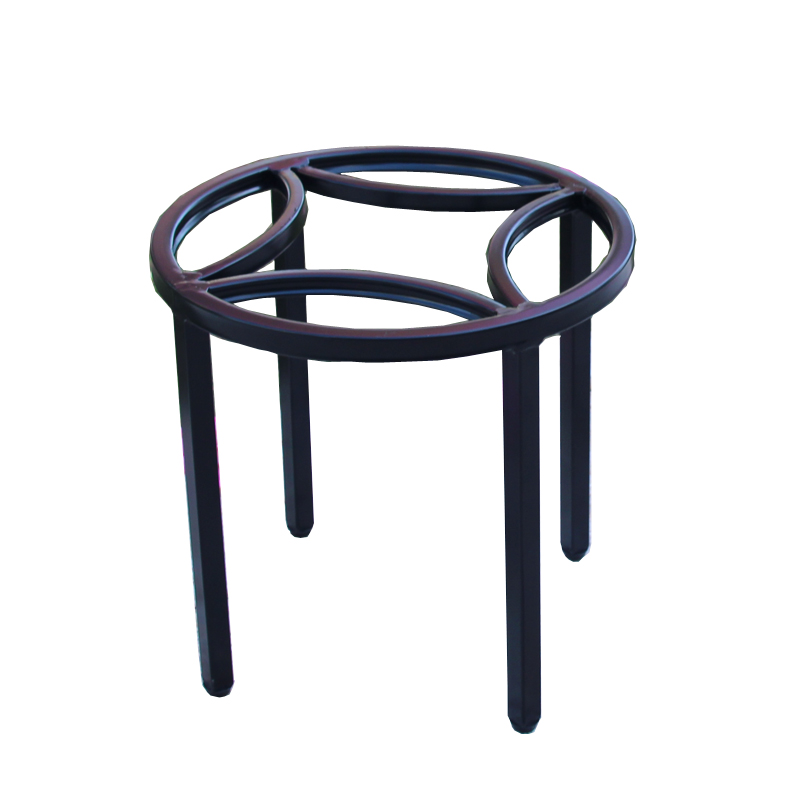 zhongm/忠马  花底座铁艺花架圆形底盘高承重花架托盘