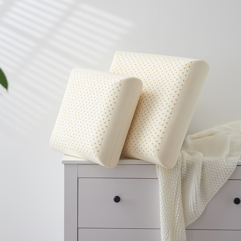 牀头乳胶靠垫泰国天然橡胶实木沙发抱枕简约办公室客厅腰靠大靠背