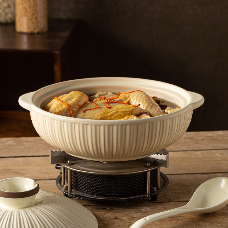 韩式砂锅燃气用炖锅煲汤锅耐温沙锅灶陶瓷锅煲仔饭