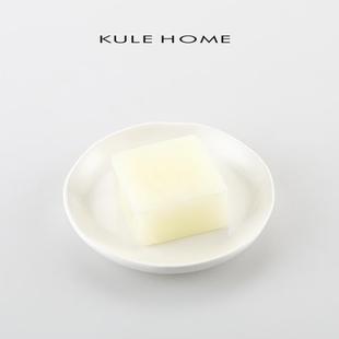 HOME KULE 轻奢肥皂盒香皂碟家用洗漱台卫生间置物架陶瓷手工皂托