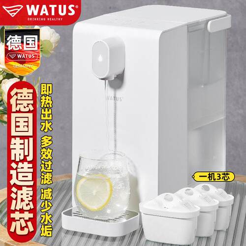 国直德饮机瞬热式饮水机小智型家用台式净饮WD160\/0过水滤一体桌