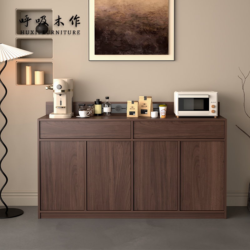 中古风餐边柜多功能收纳储物柜