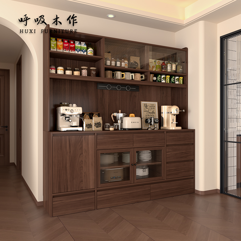 中古风多功能餐边柜厨房置物柜