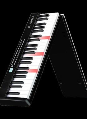 UIN电子钢琴键便携式初学者家用成年人幼师手卷