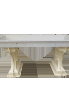 水泥观景台盆景桌模具长方形水泥盆模具园艺庭院园盆墩