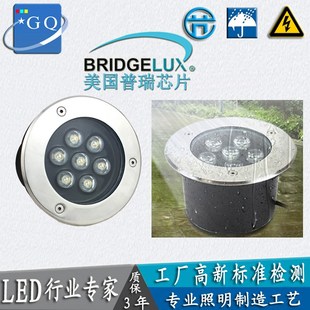 LD水底地埋灯嵌入式广场景观水下泳池壁灯七彩喷泉