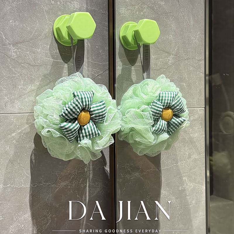 洗澡浴球ins女生家用泡澡柔软亲肤大号沐浴花不散学生搓澡起泡网