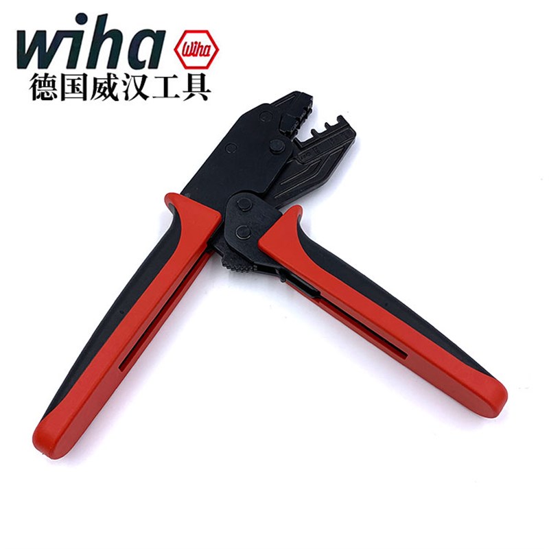 德国wiha威汉进口绝缘电缆孔线端子压线钳33841冷压钳子Z62000206